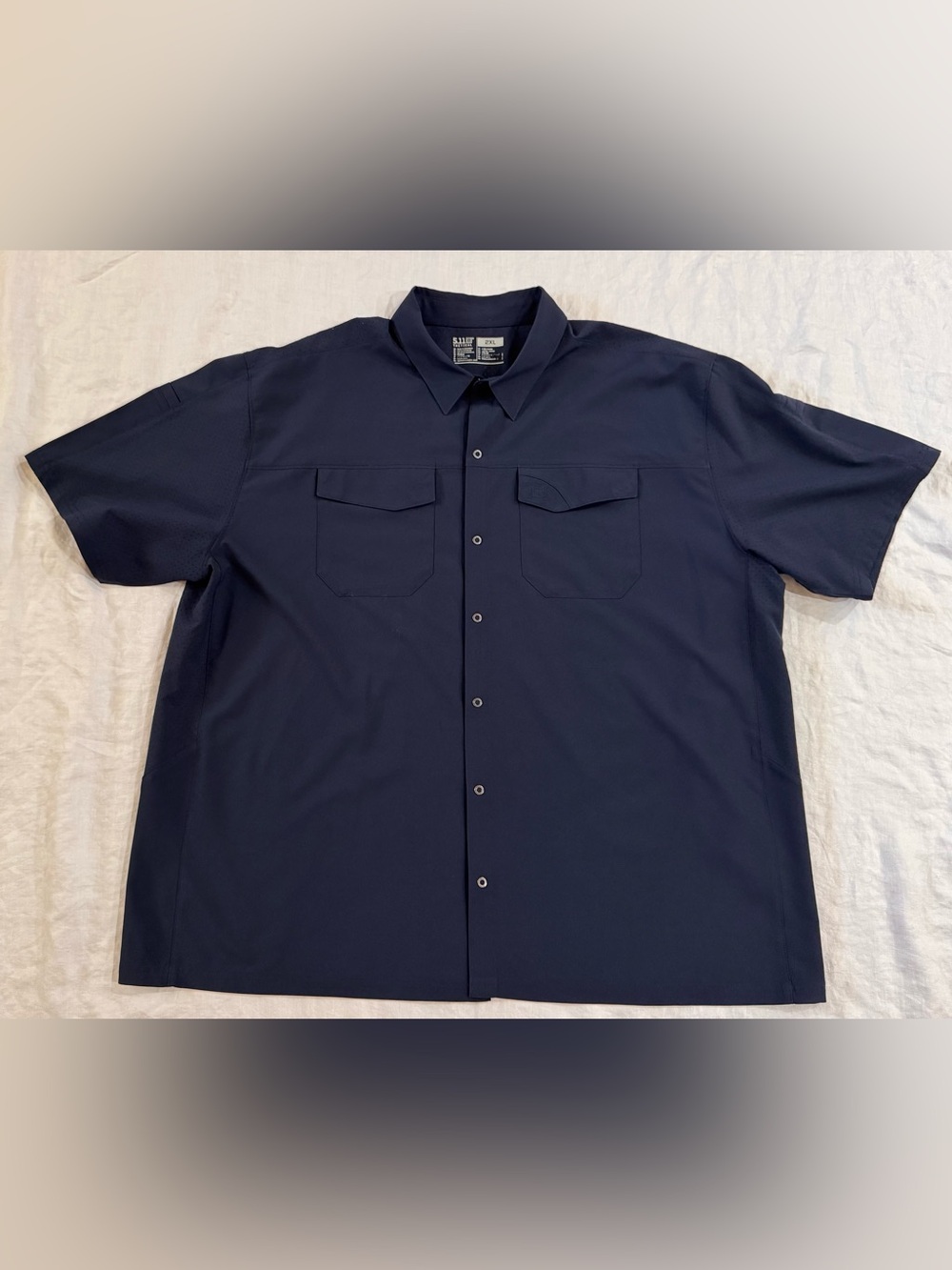 5.11 Tactical Freedom Flex Short Sleeve Shirt Peacoat Navy 2XL
